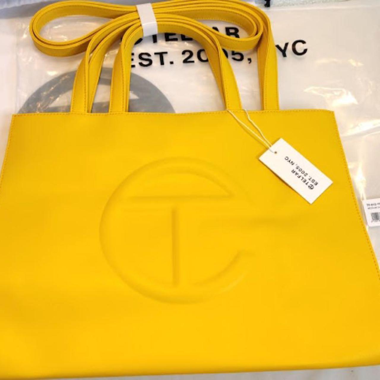 Telfar shops Medium Yellow Shopping Bag