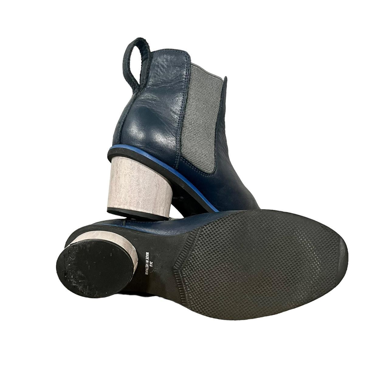 Issey miyake blue boots outlet