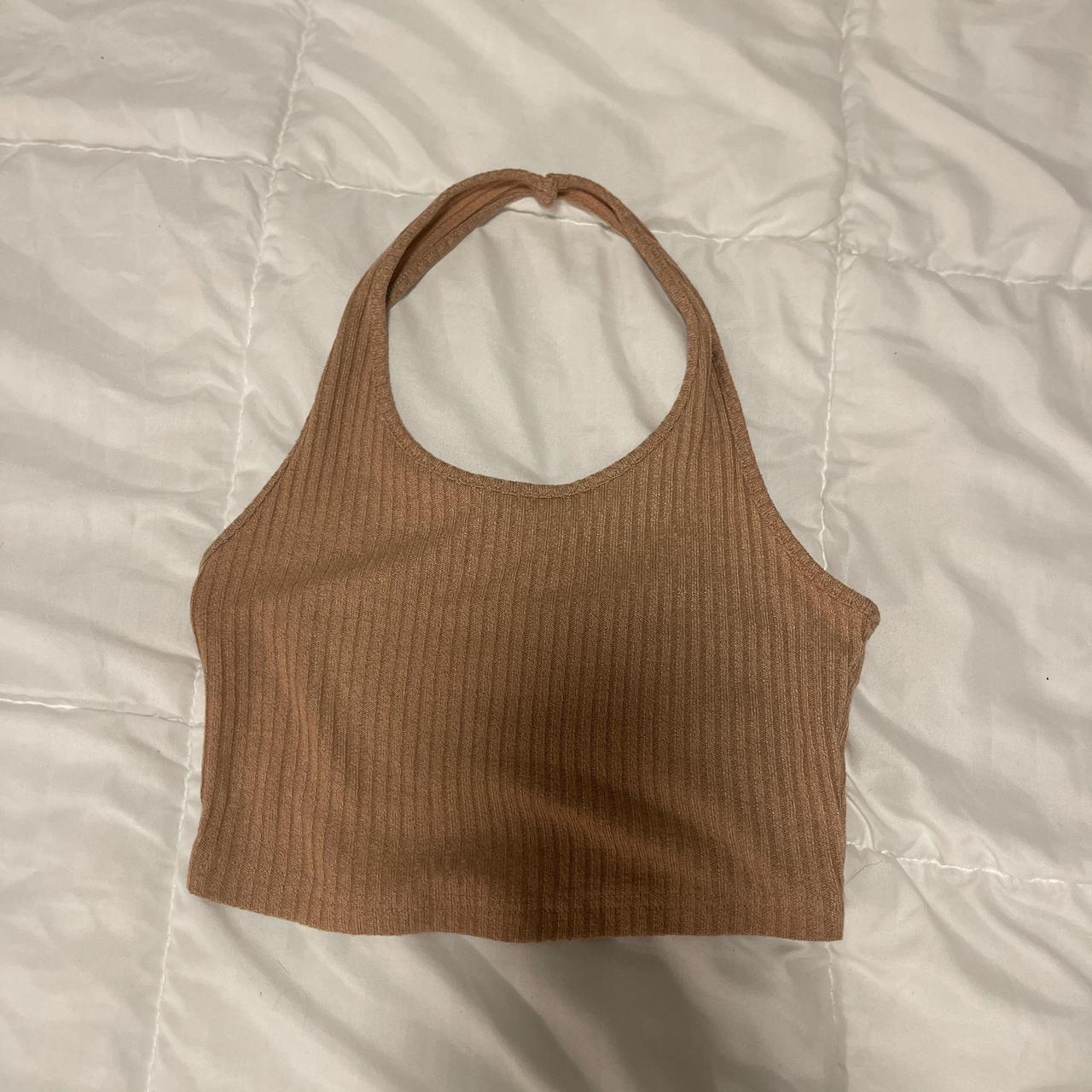 Tan Crop Top 2024 never worn