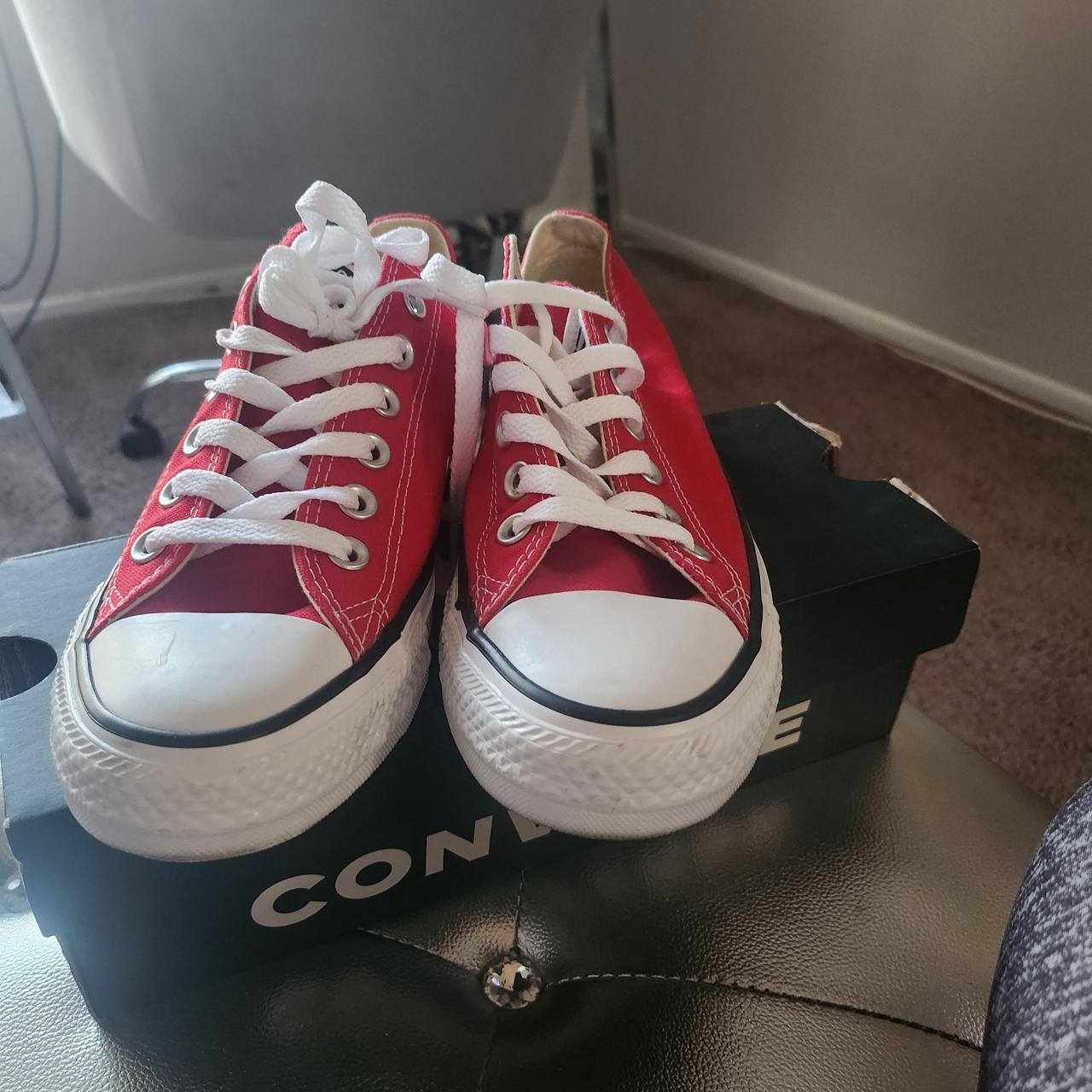 Converse Women's Sneakers Red US – Red Converse Chuck