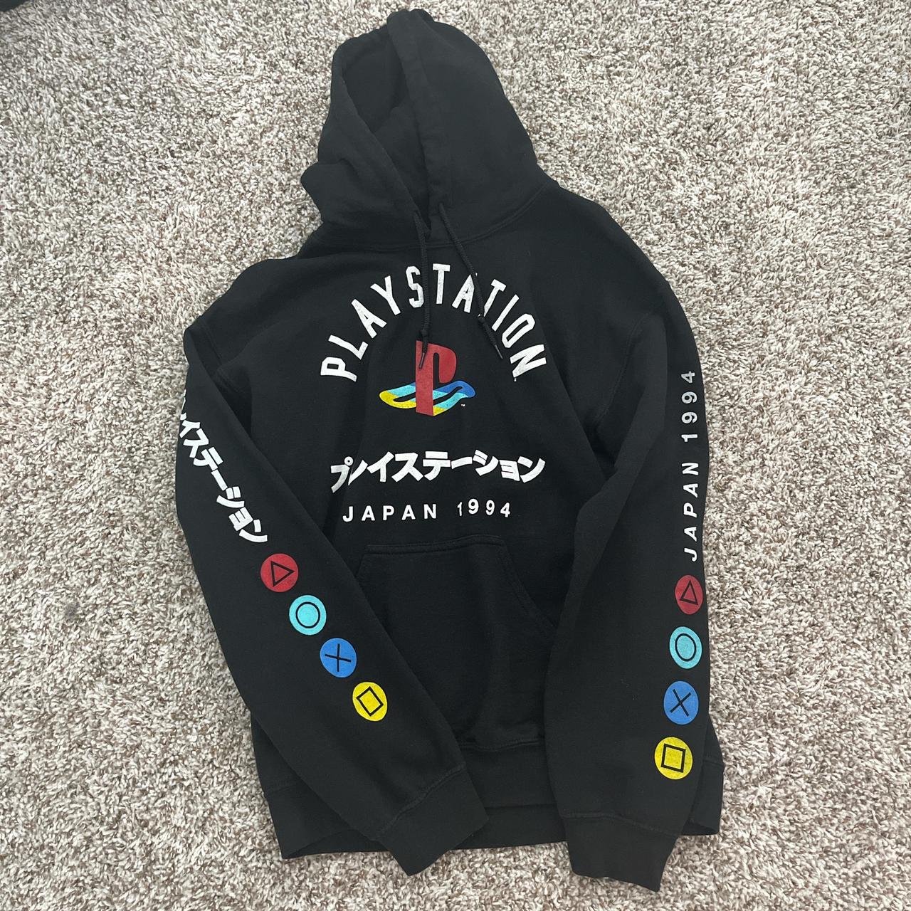 Playstation black hoodie best sale