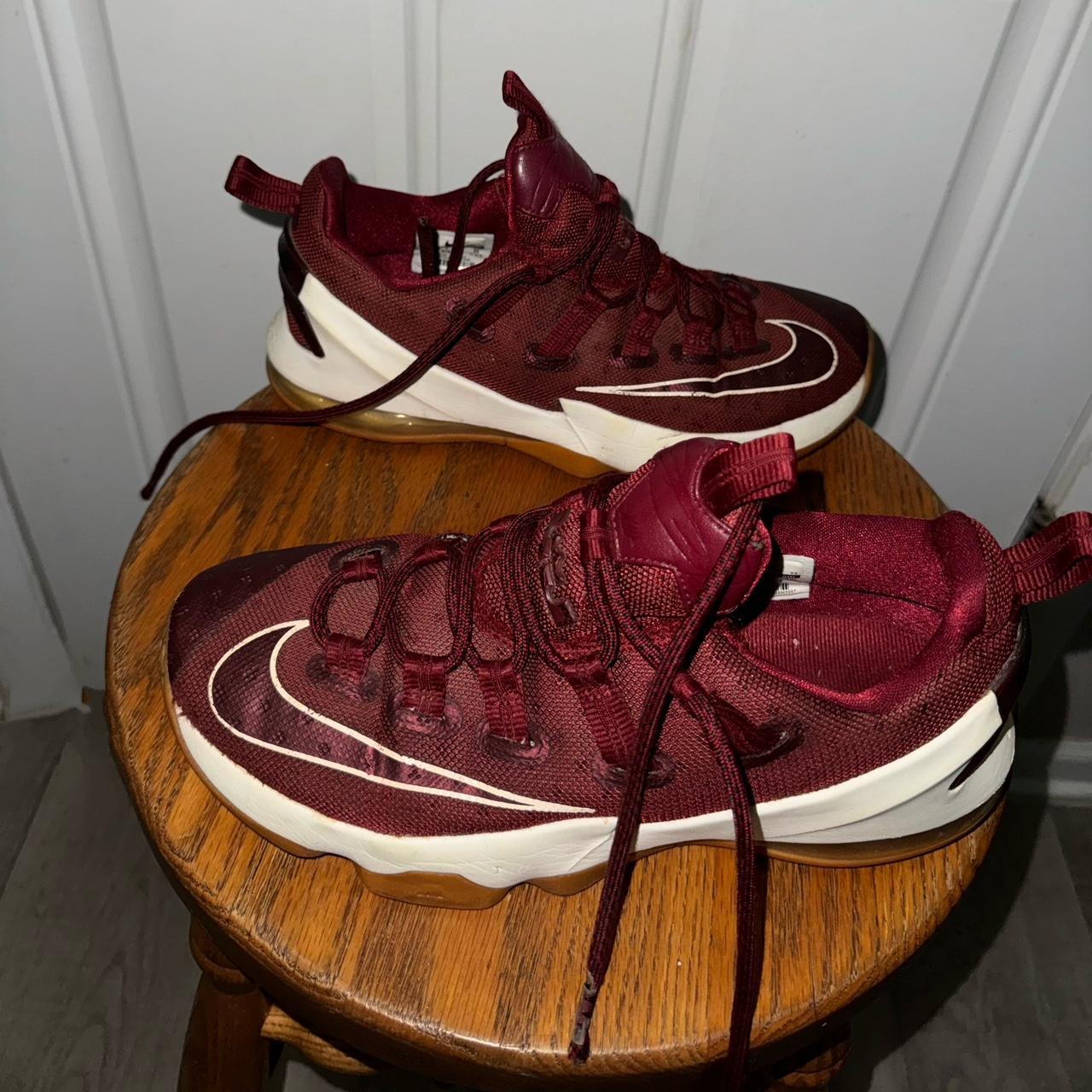 lebron 13 low team red