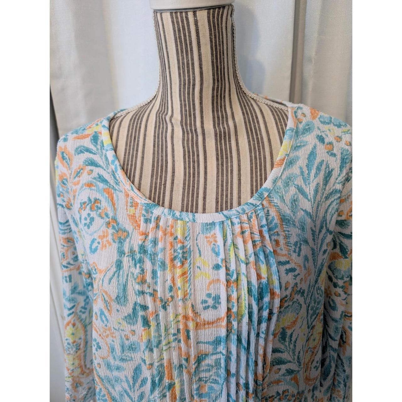 Ruby Rd. Women's Blouse - Blue/Multi - L – Ruby R… - image 4