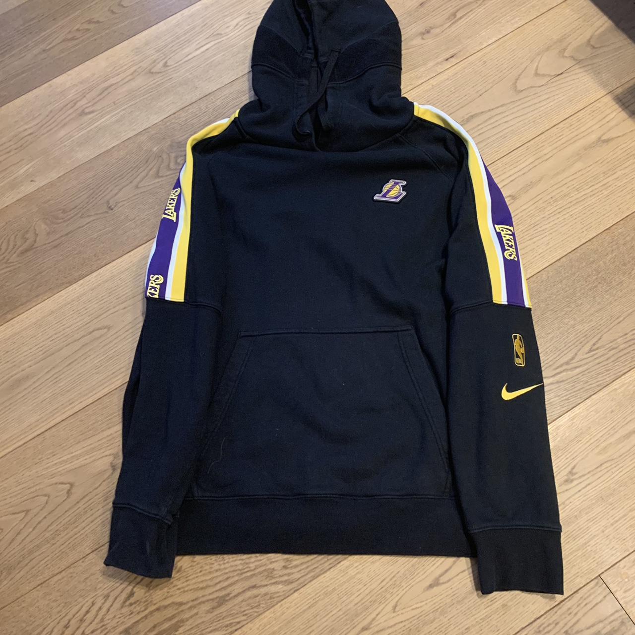 Nike LA Lakers Team Issued Hoodie XL - Depop