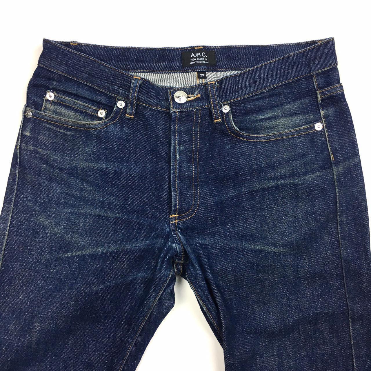 APC New Cure H Denim Jeans Tag size 29” Approx... Depop