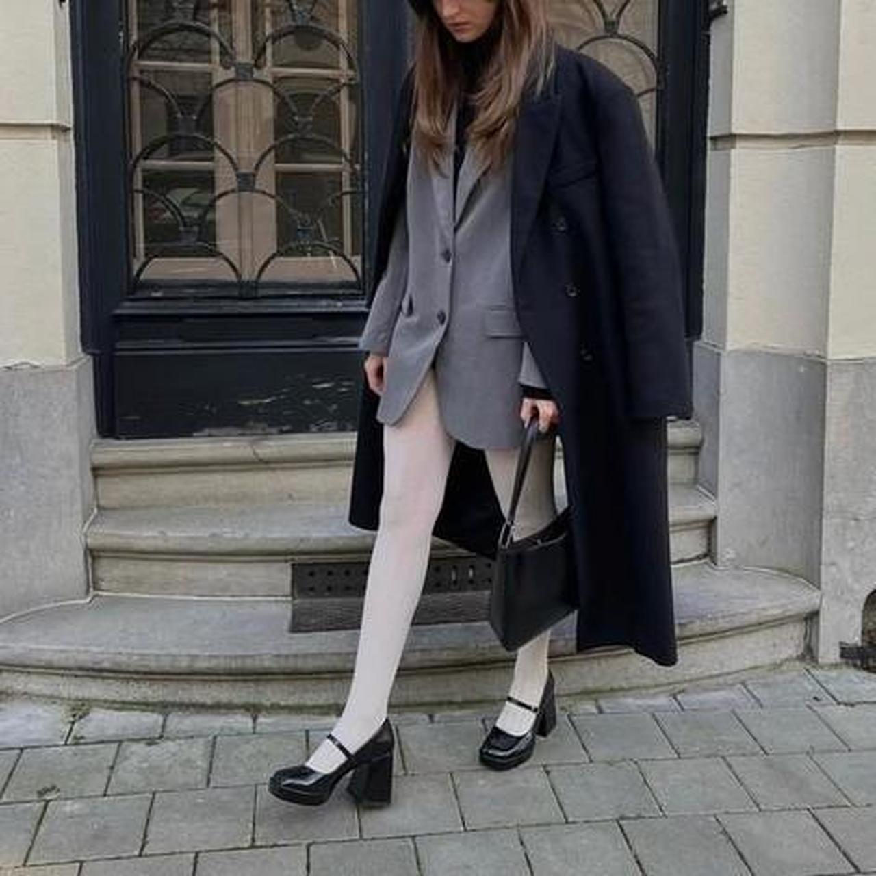 Monki Black Mary Jane Heels • Size 6 • Worn once... Depop