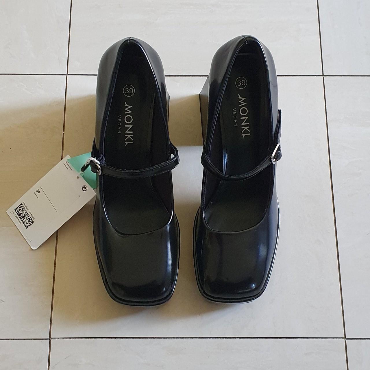 Monki Black Mary Jane Heels • Size 6 • Worn once... Depop