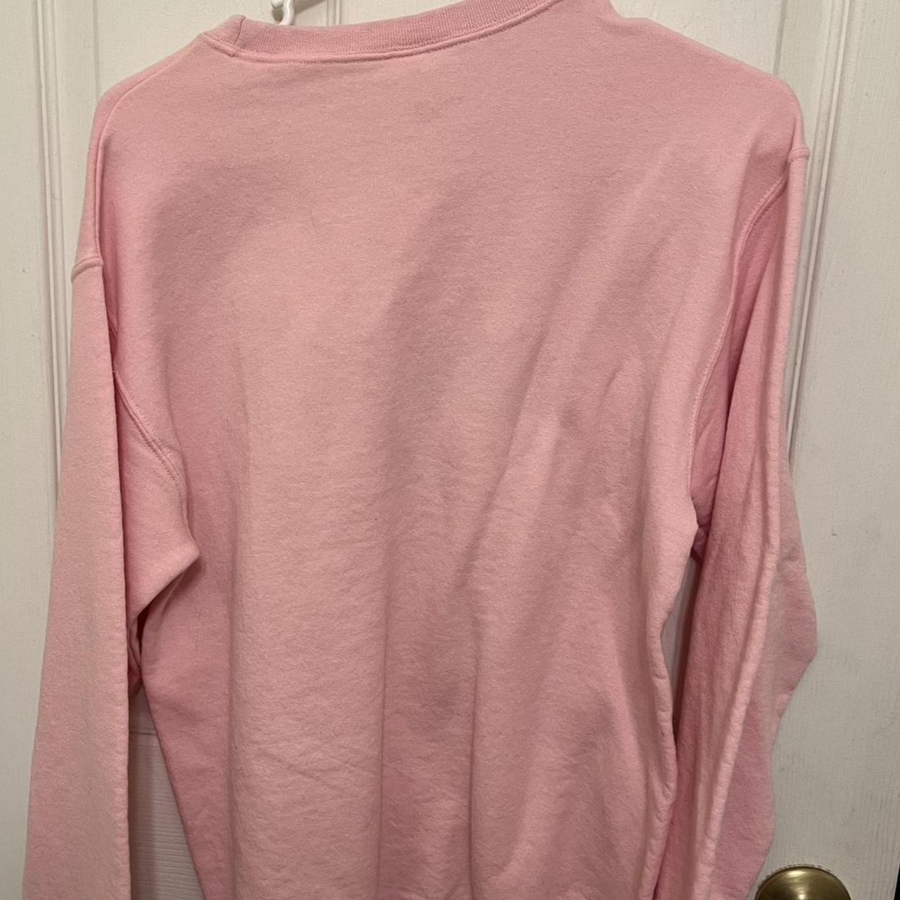 Hello Kitty nike pink crewneck sweatshirt with... Depop