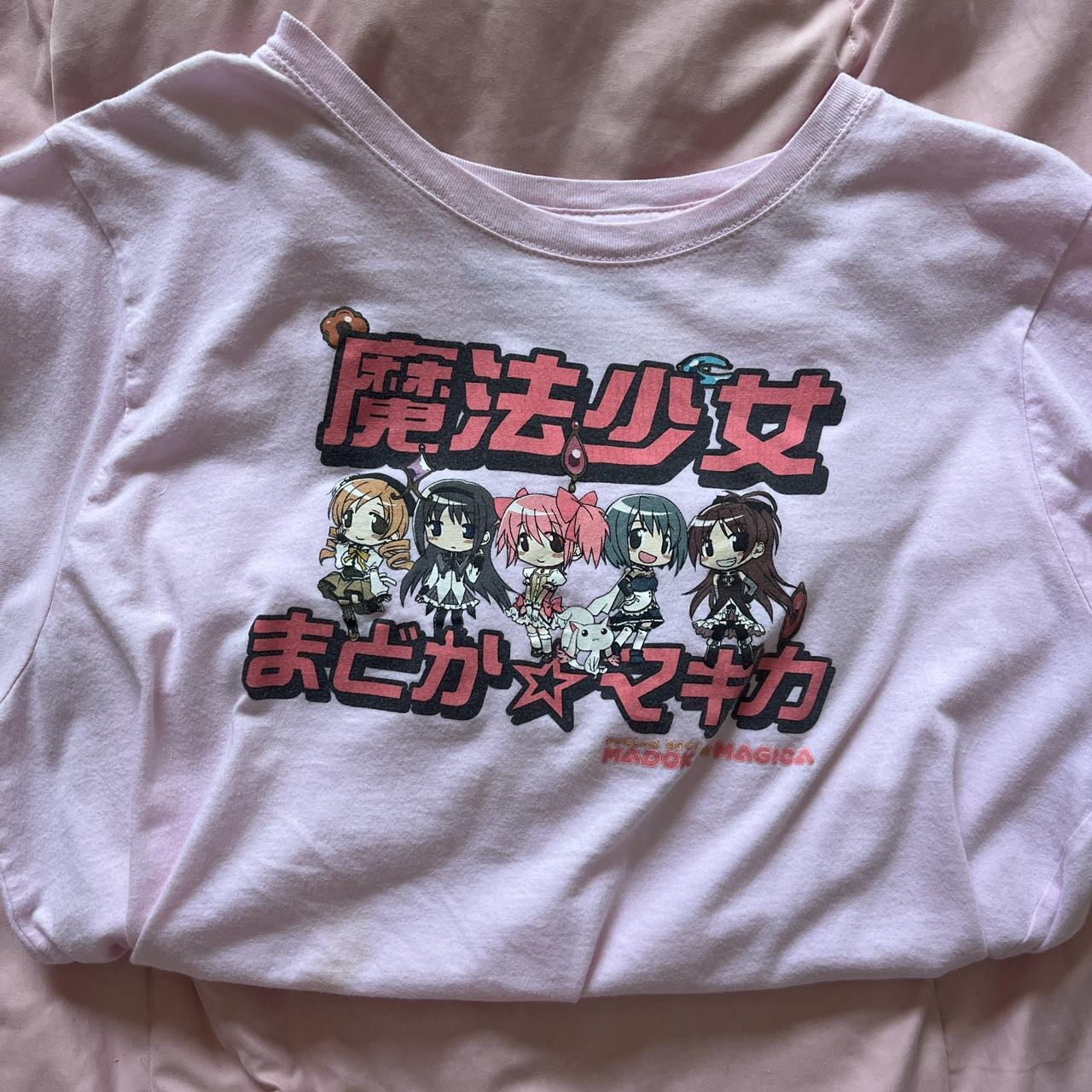 madoka magica shirt #cutecore #anime #kawaii - Depop