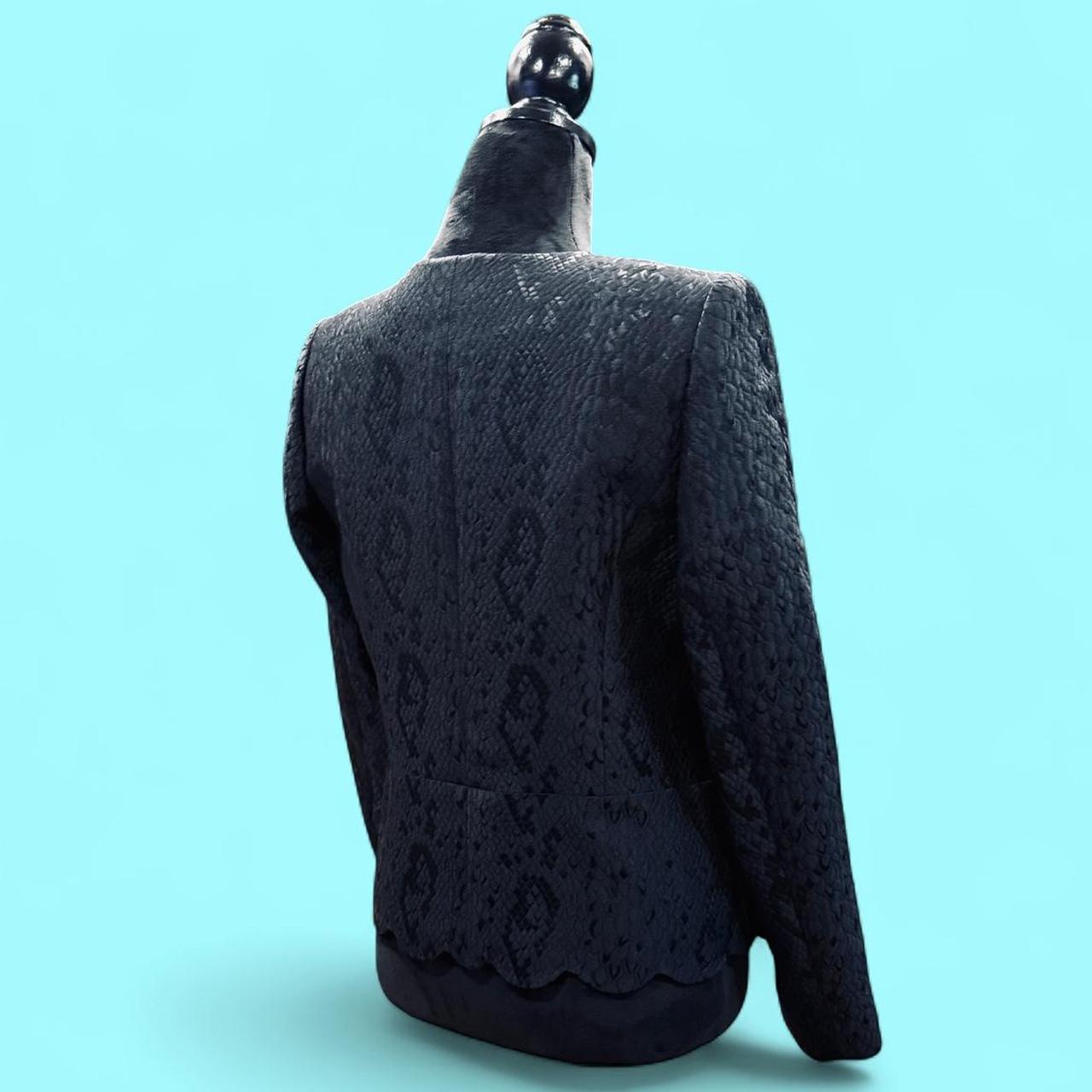 Albert Nipon Women's Blazer Jacket - Black - M – … - image 5