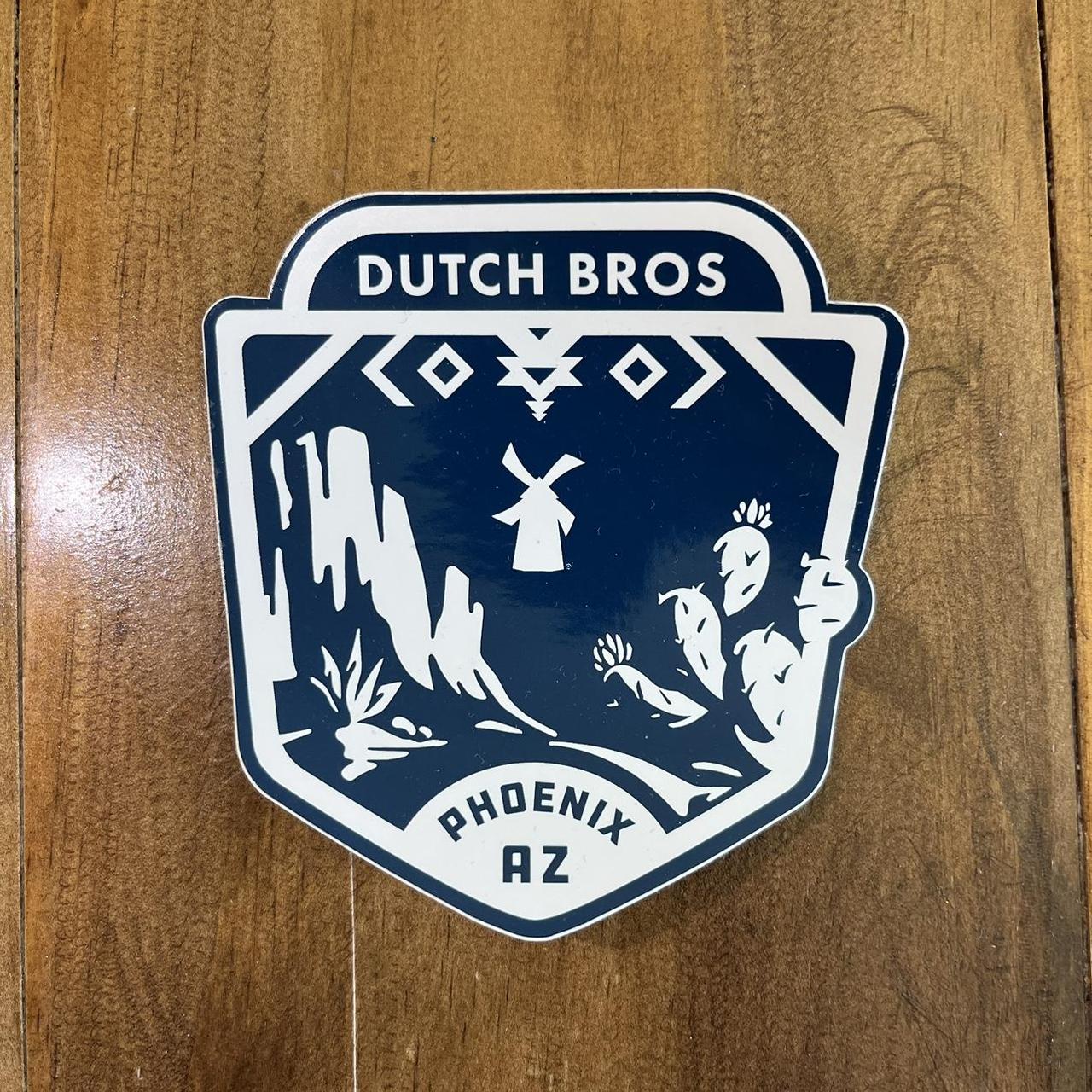 RARE Dutchbros regional sticker selling