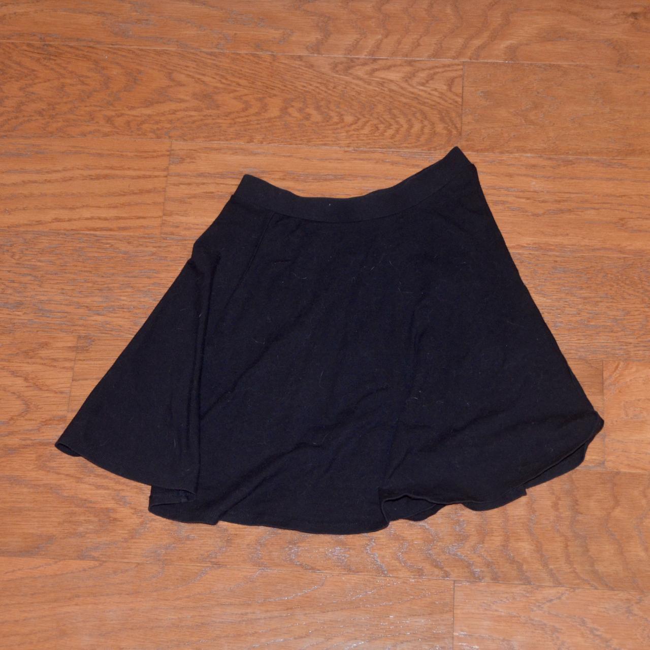 Forever 21 Skater Skirt Black Size XS Tag. Depop