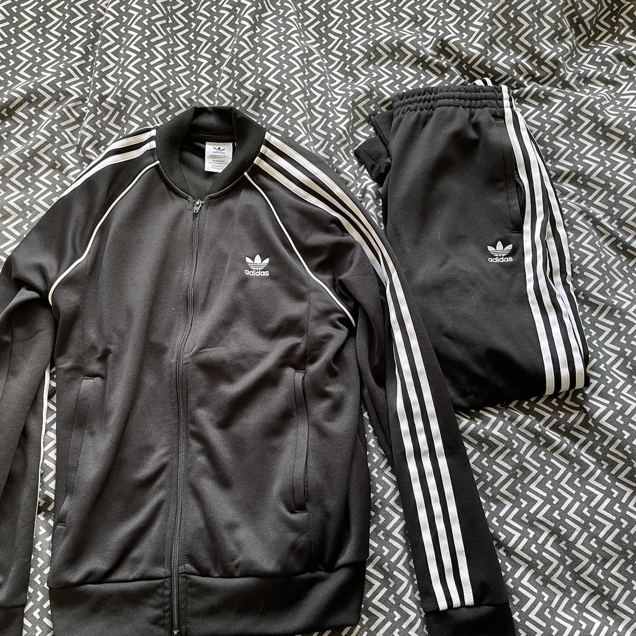 Adidas Mens tracksuit Very good condition - Depop