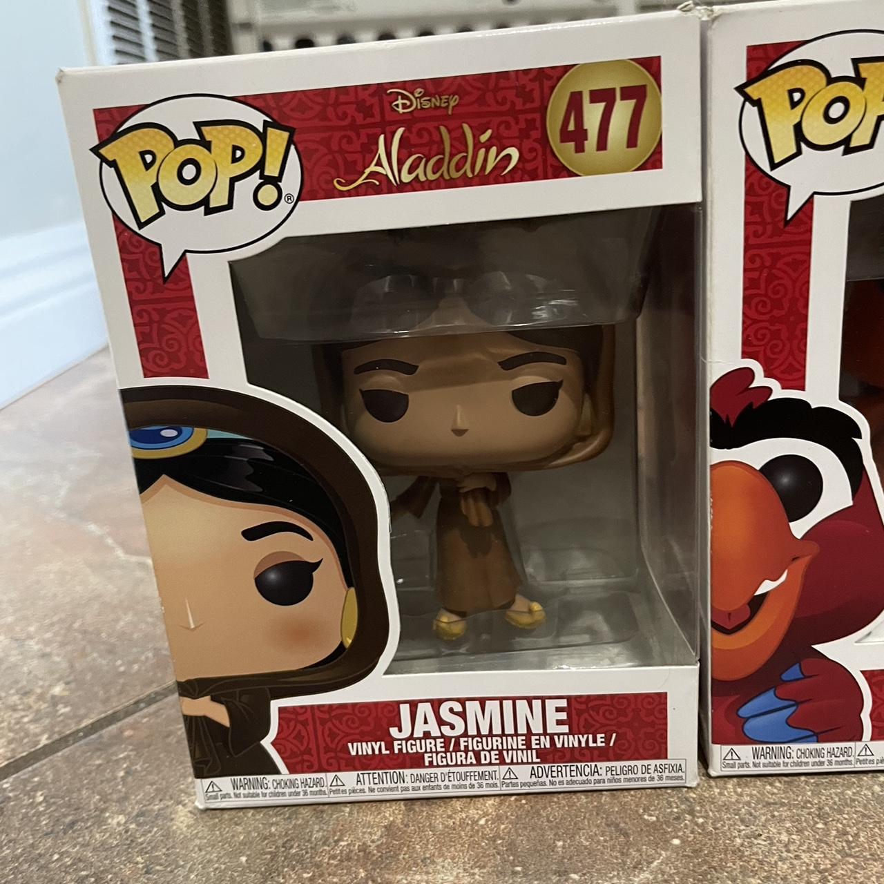 Disney Aladdin and Jasmine Funko Pop vinyl set. Depop