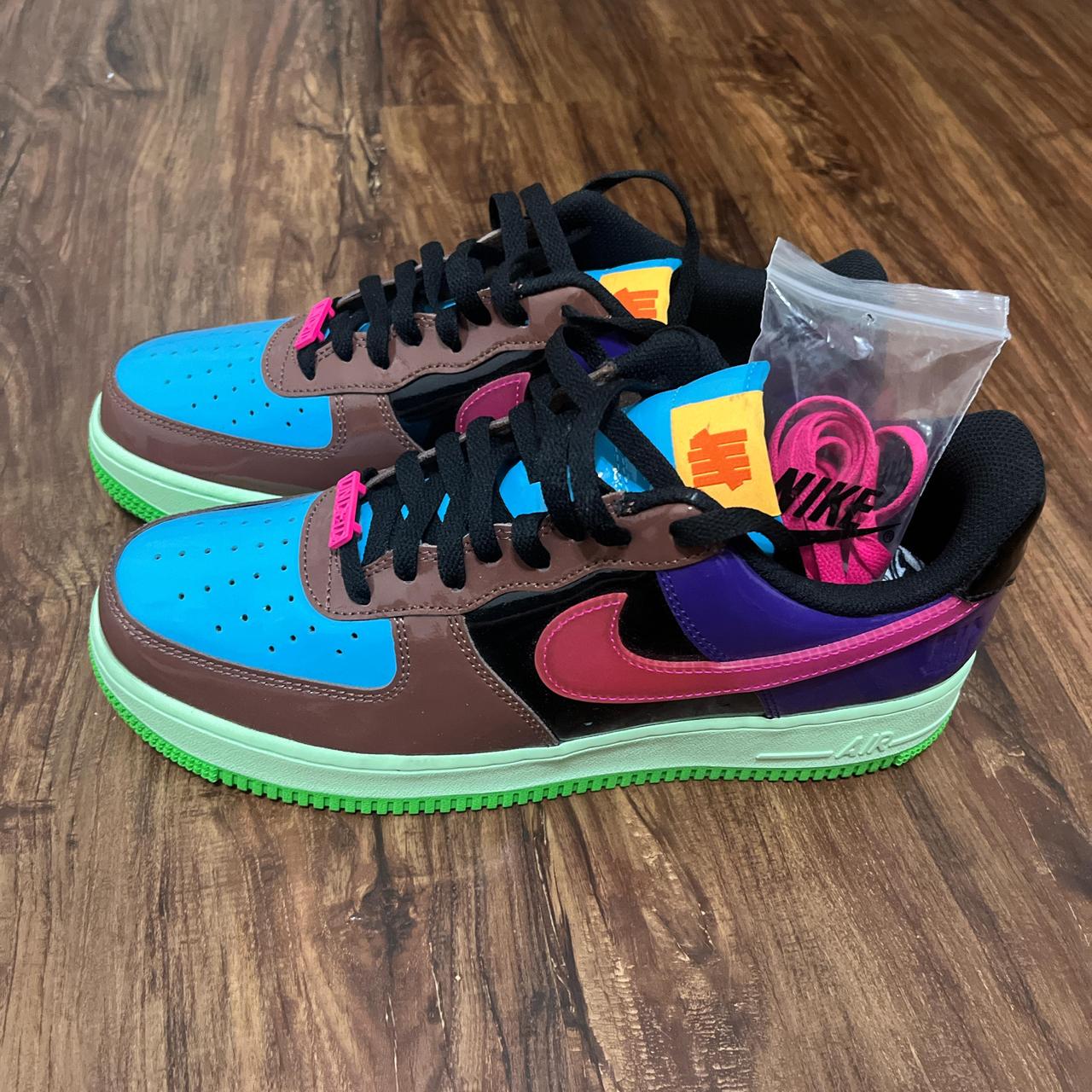 The Undefeated x Nike Air Force 1 Low 'Pink Prime' | Depop