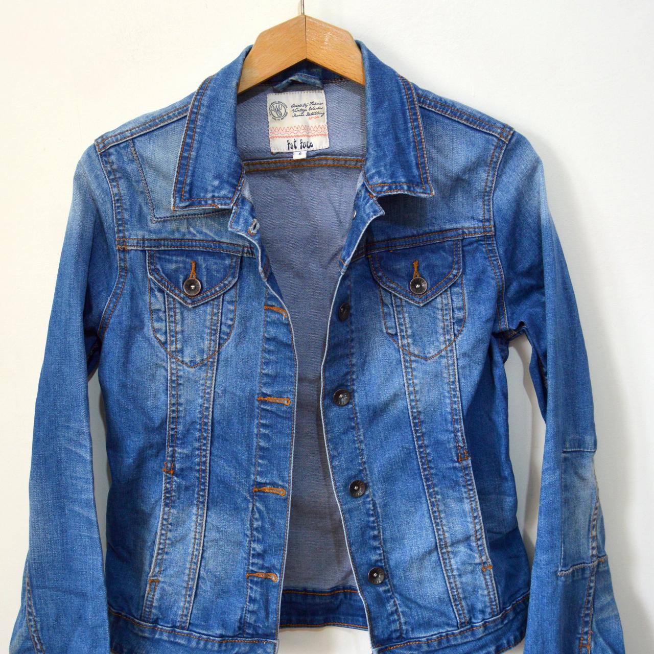 Fat face pink denim jacket best sale