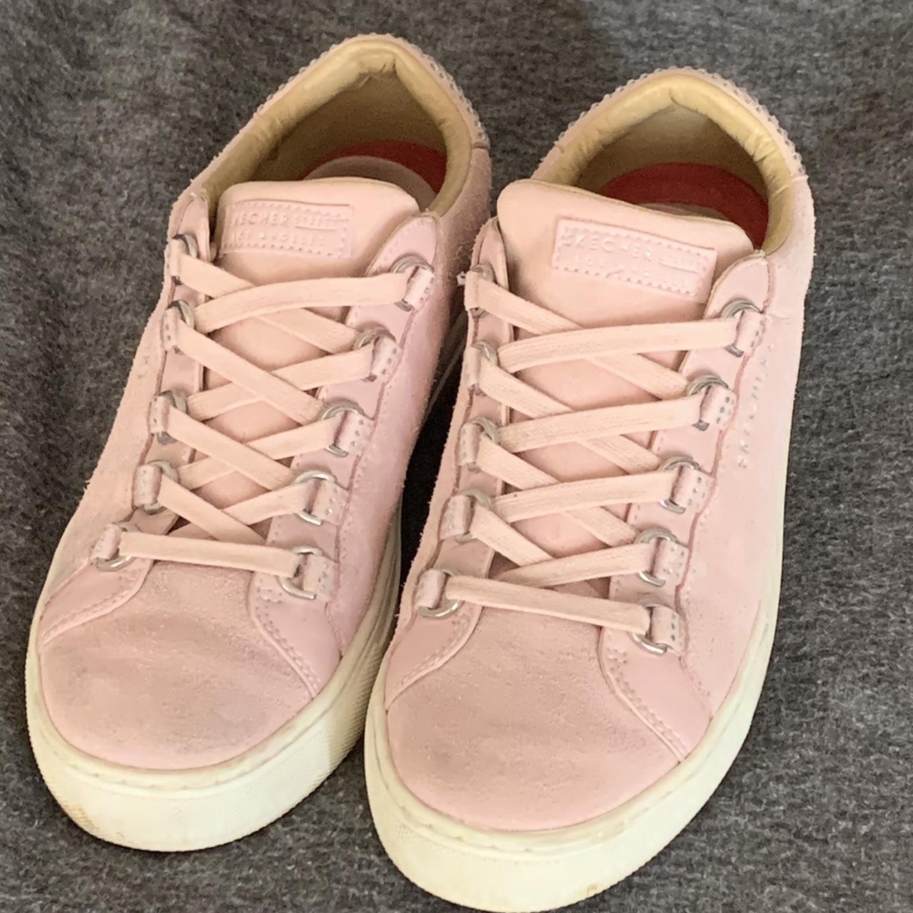 Skechers side street pink on sale