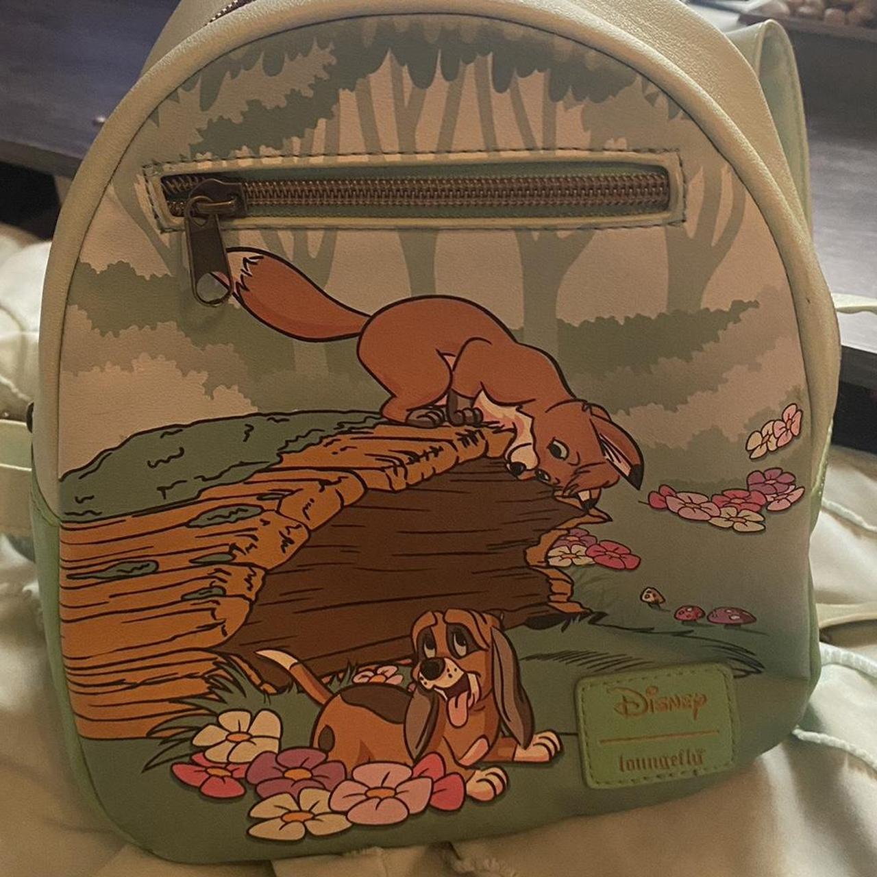 Disney Loungefly The Fox and 2024 the Hound Mini Backpack