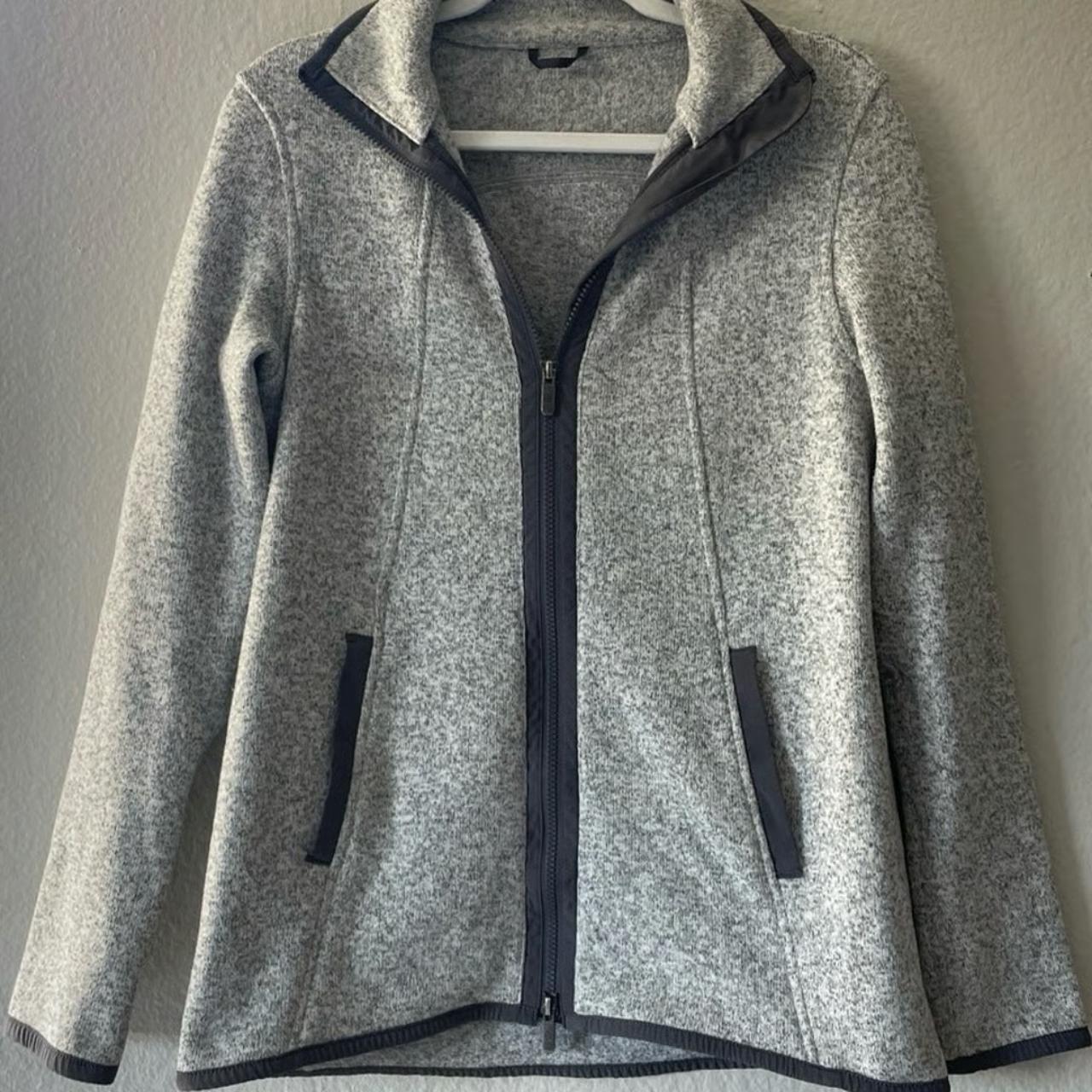 Lululemon its Fleecing Cold Jacket Size 6 material Depop