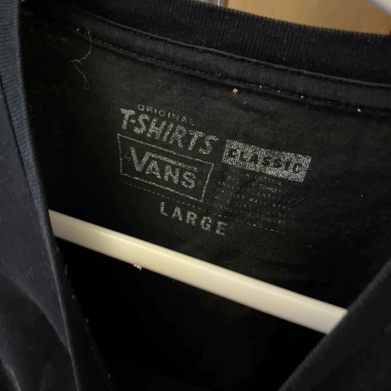 Blank vans tee Logo Very good - Depop