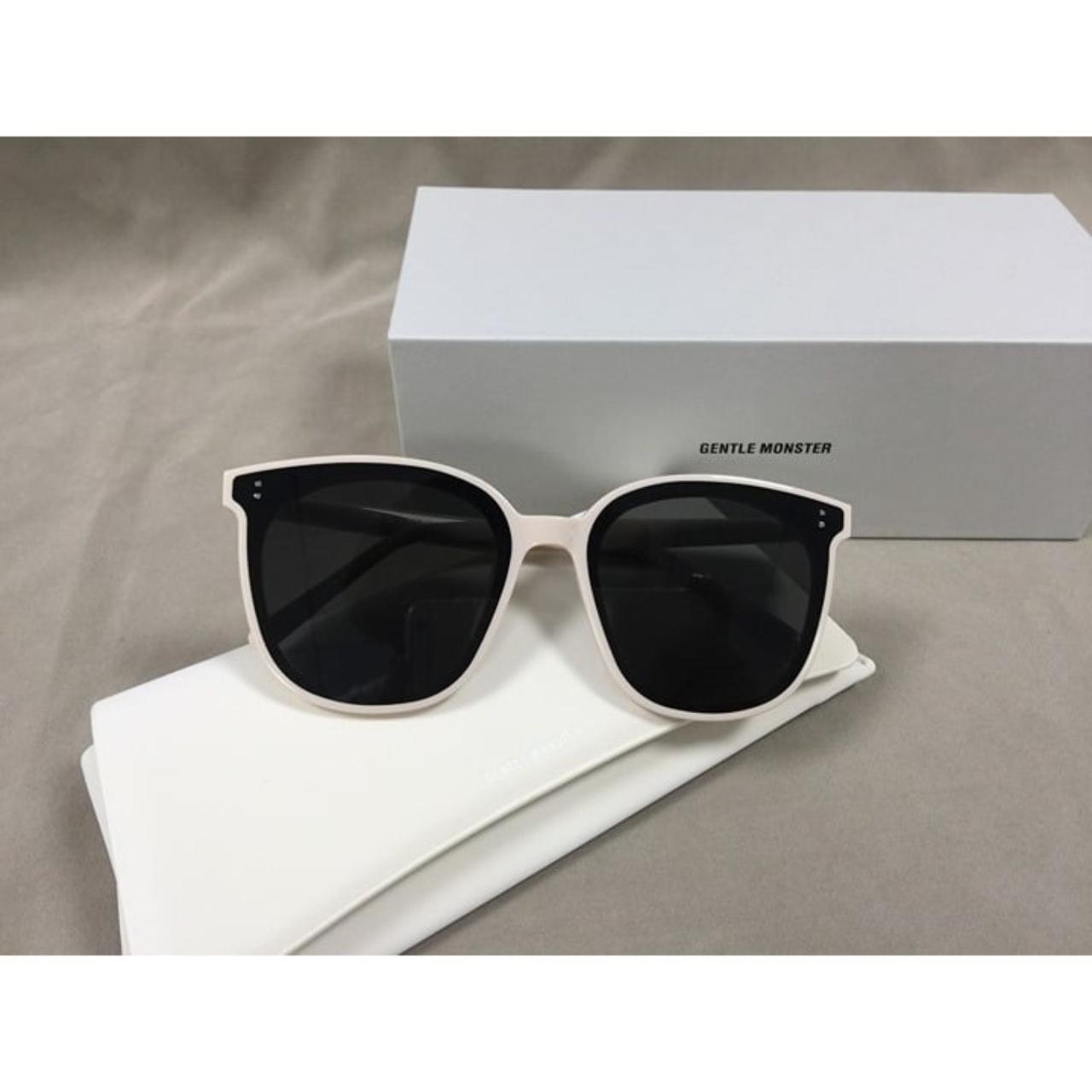 Women's New Gentle Monster Flatba “My Ma” Cream | Depop