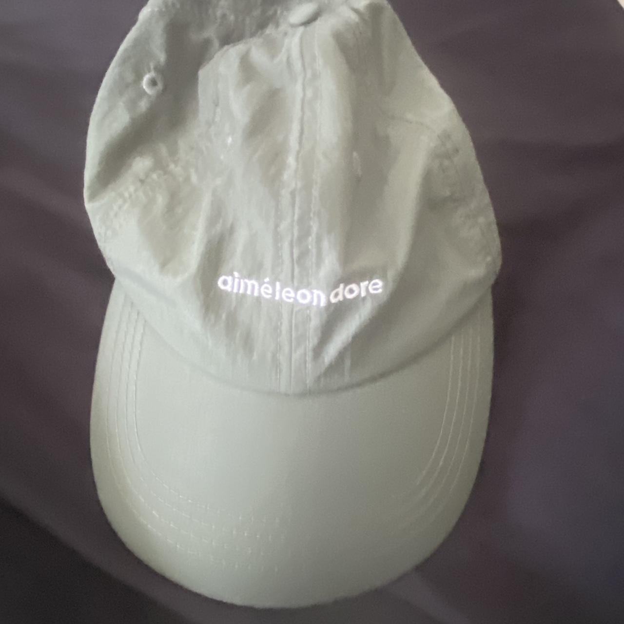 new balance x aime leon dore collab nylon hat - Depop