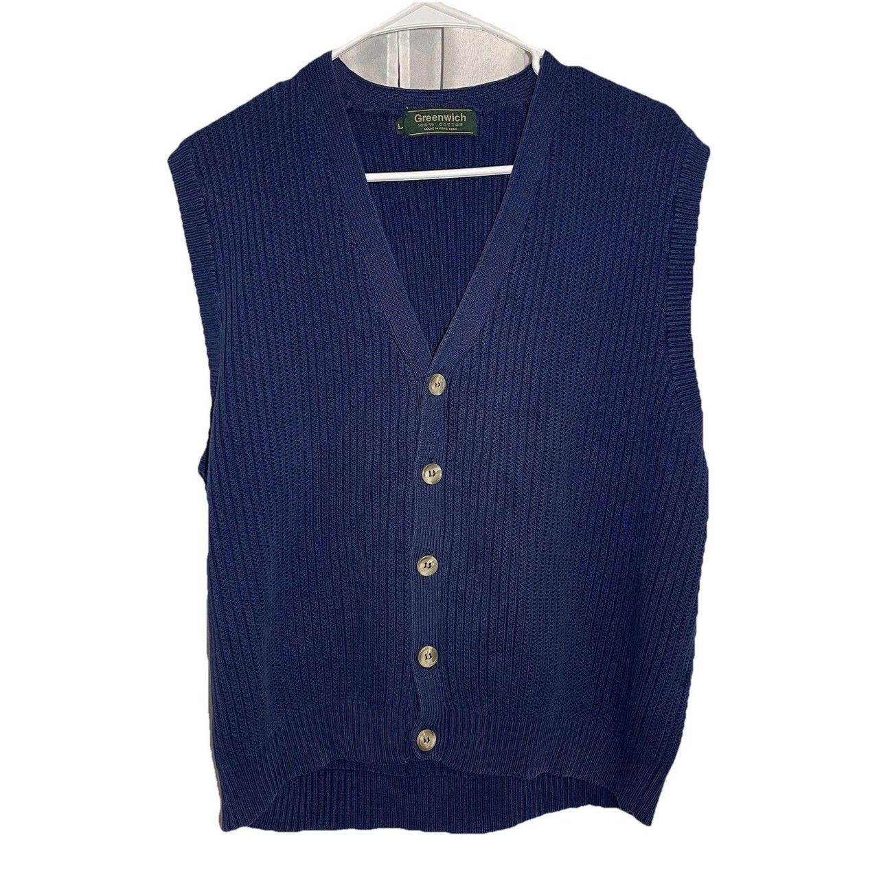 Source Unknown Men's Sweater - Blue - L – The Vin… - image 1