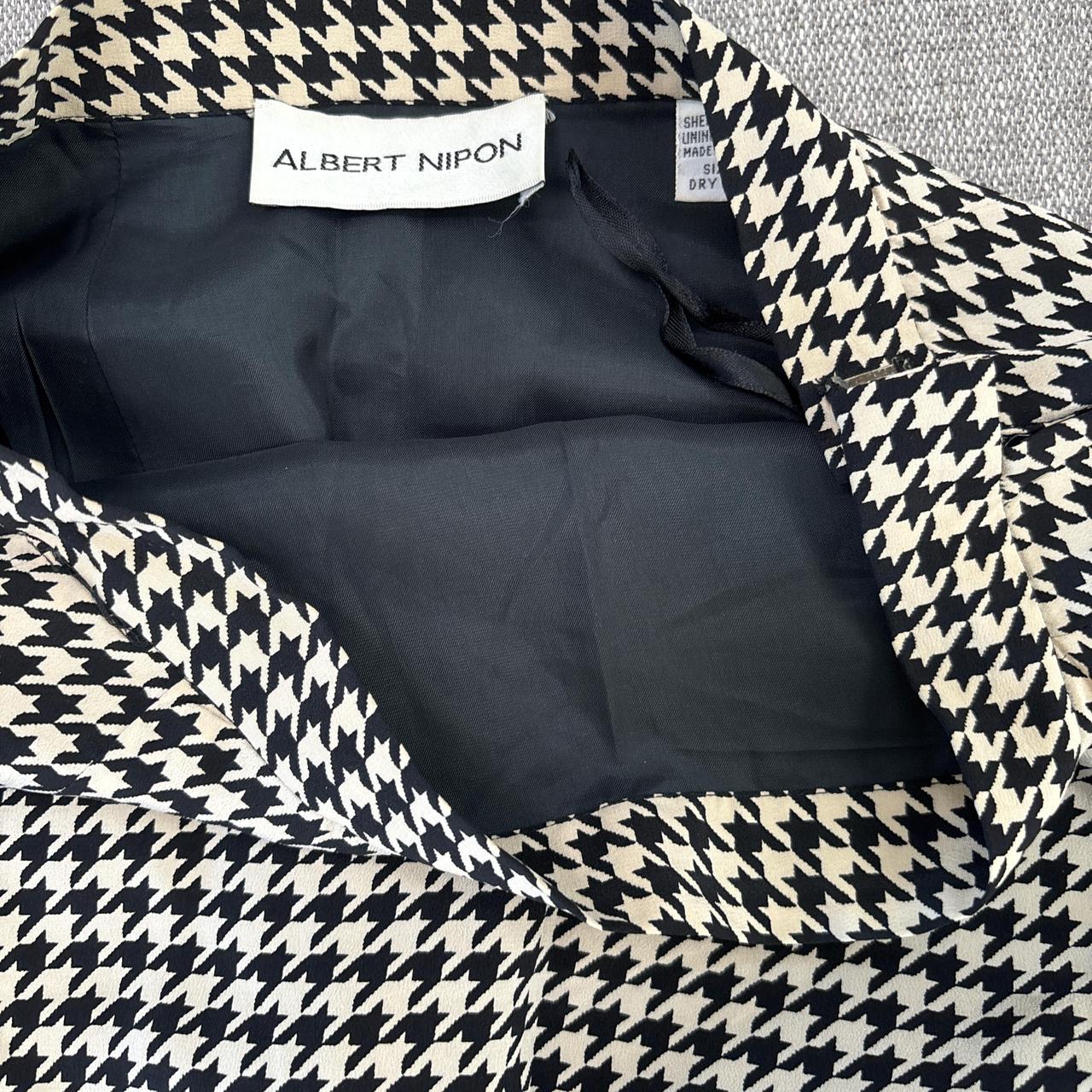 Albert Nipon Women's Going out Skirt - Black/Tan … - image 4