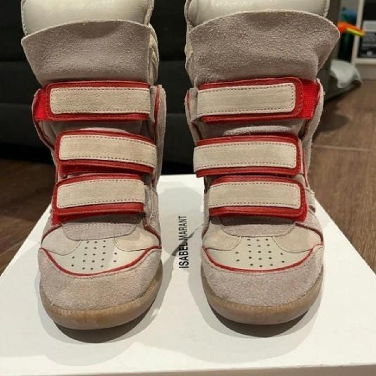 isabel marant wedge trainers