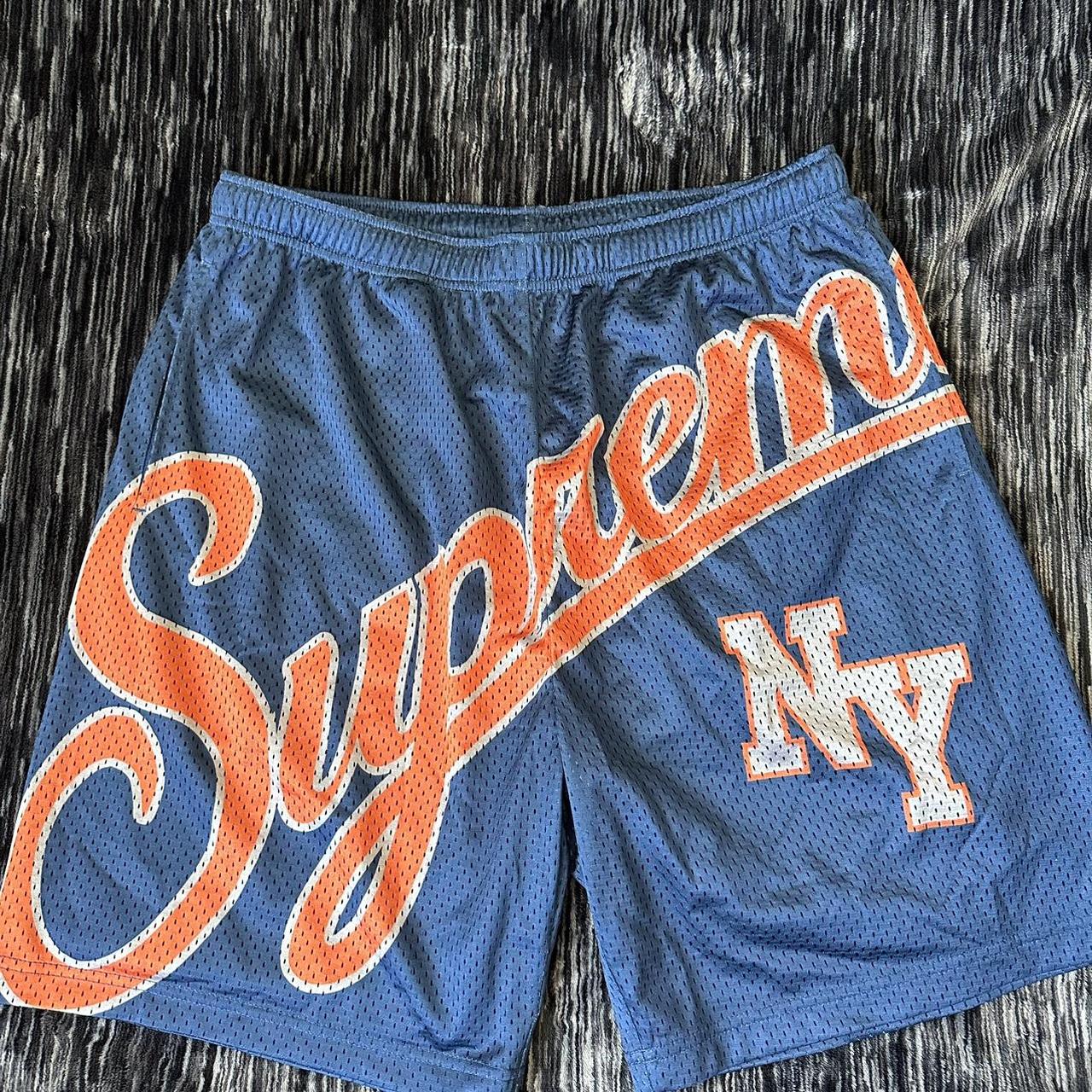ウェア Supreme Big Script Mesh Short Supreme Big Script Mesh Short White Men's - SS24 - US