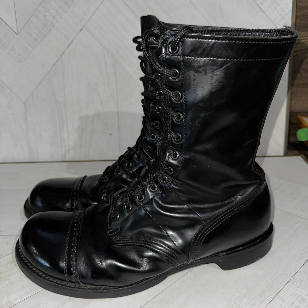 Vintage 1500 Corcoran Paratrooper Mens Combat Black