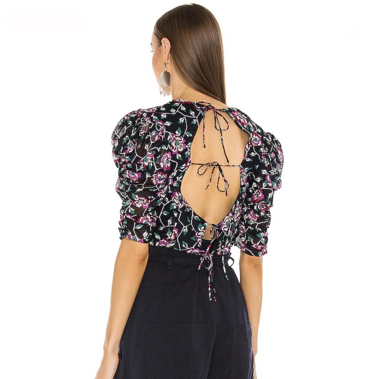 ISABEL MARANT ETOILE SILVA クロップドブラウス 36