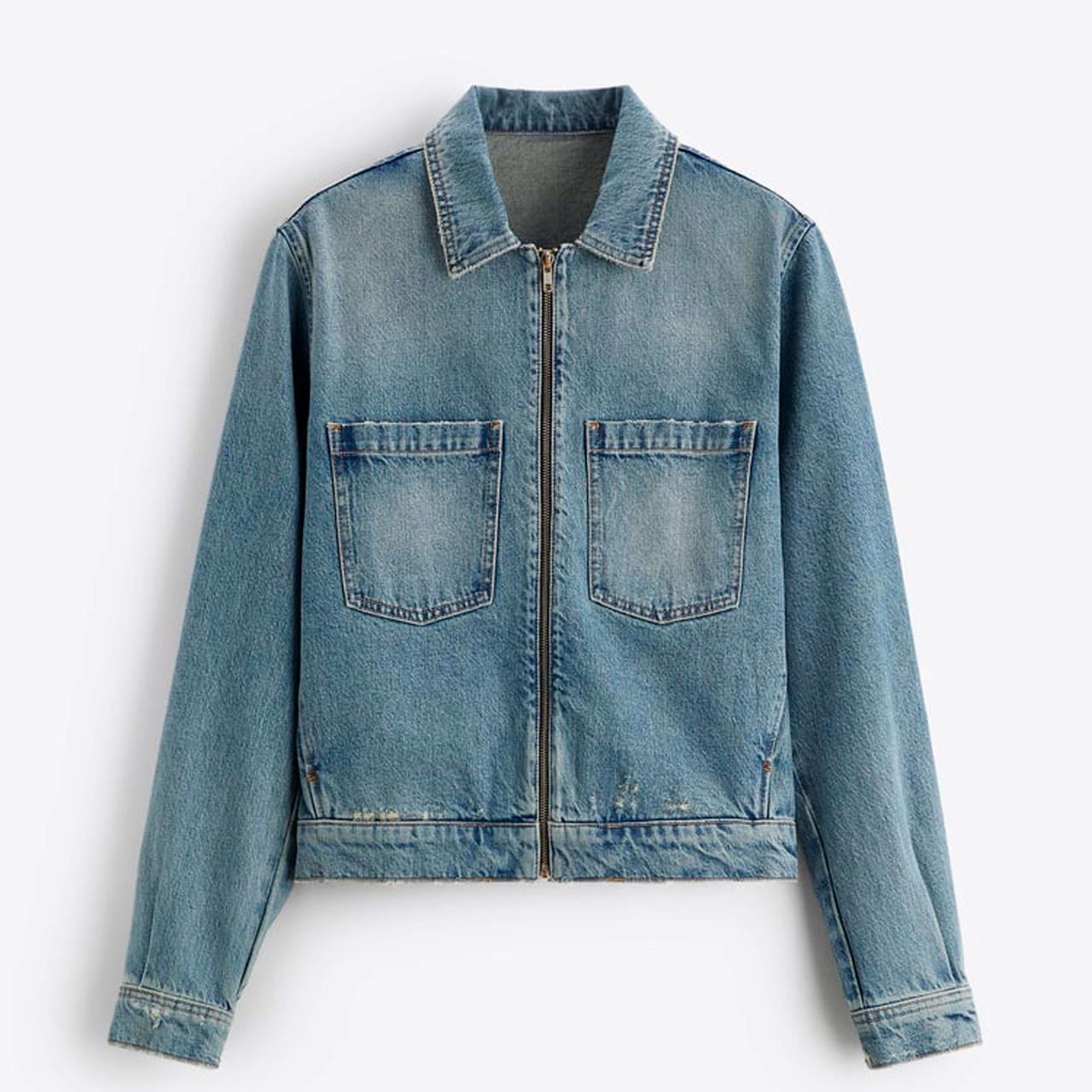 ZARA Rhuigi Denim Jacket BNWT RARE RHUDE COLLAB size | Depop