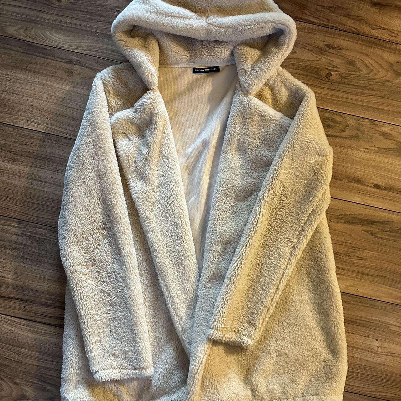 Brandy melville fur coat best sale