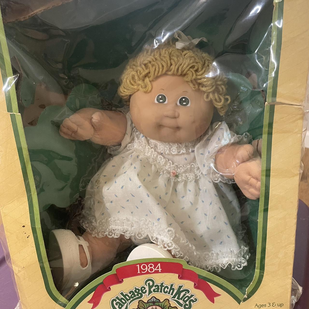 Vintage Coleco 1984 Cabbage Patch Kids Doll Depop