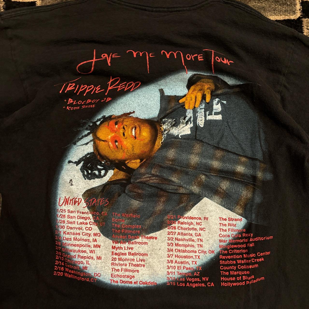 Trippie Red Rap Tour Merch Sz outlet M Lotas Stussy Supreme