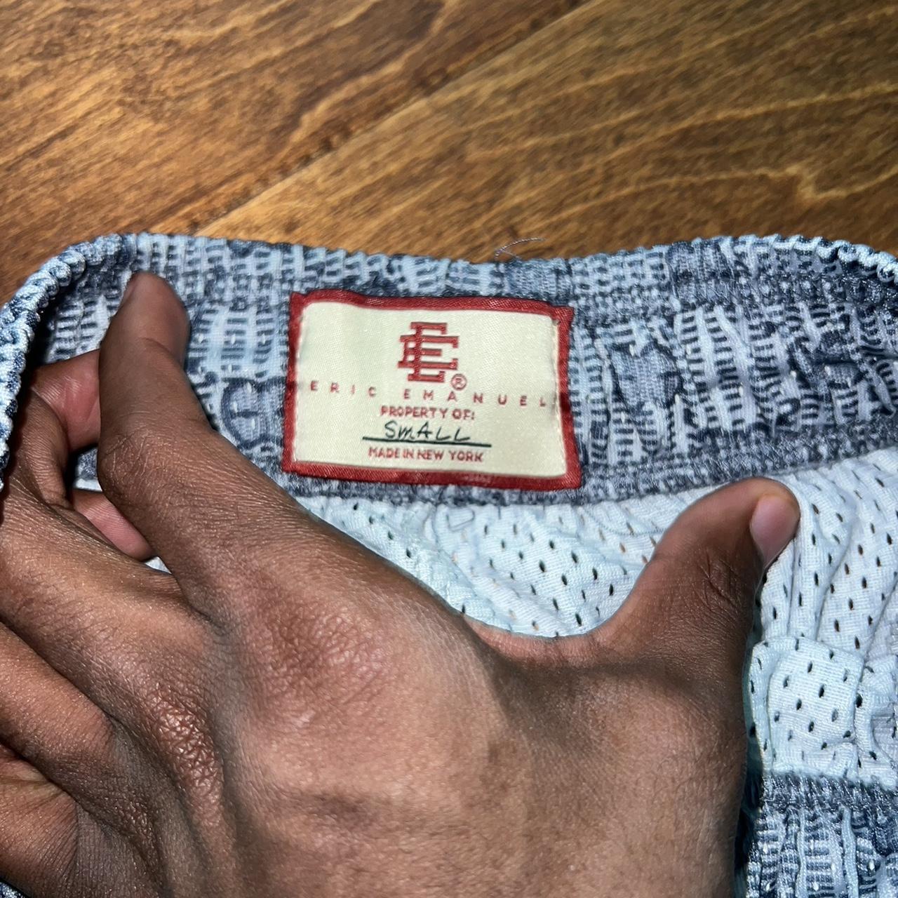 Eric Emanuel EE blue gucci basic streetwear mesh short | Depop