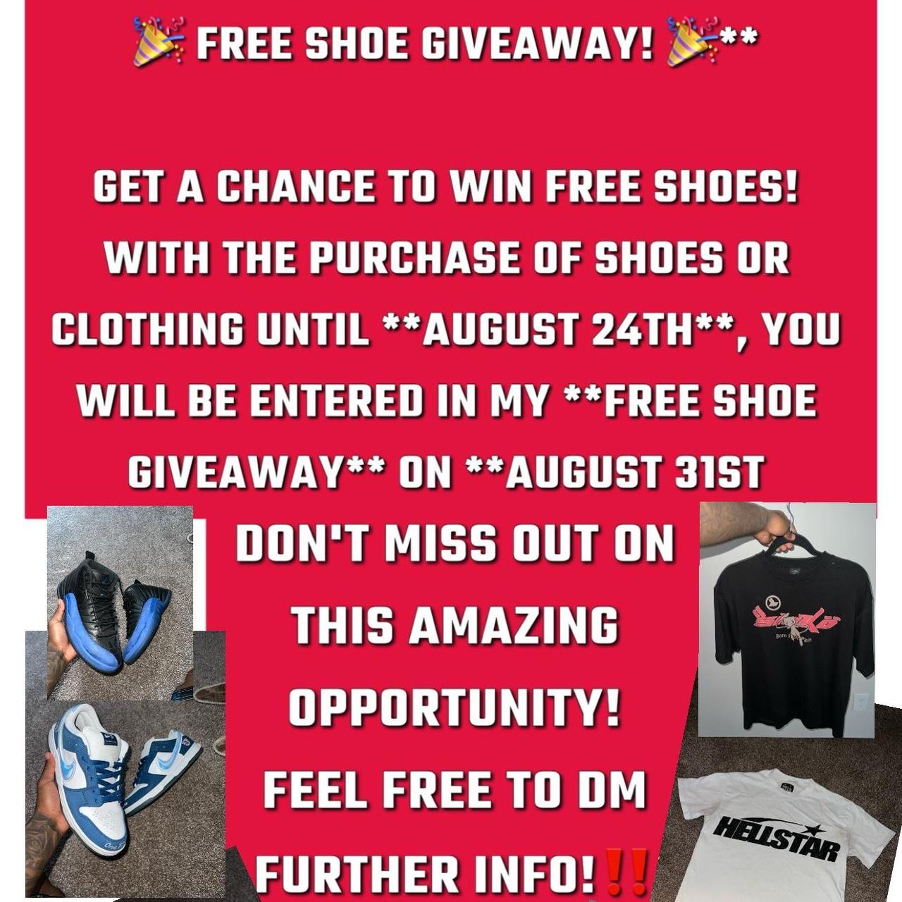 Free Shoe Giveaway Get a Chance to Win Free