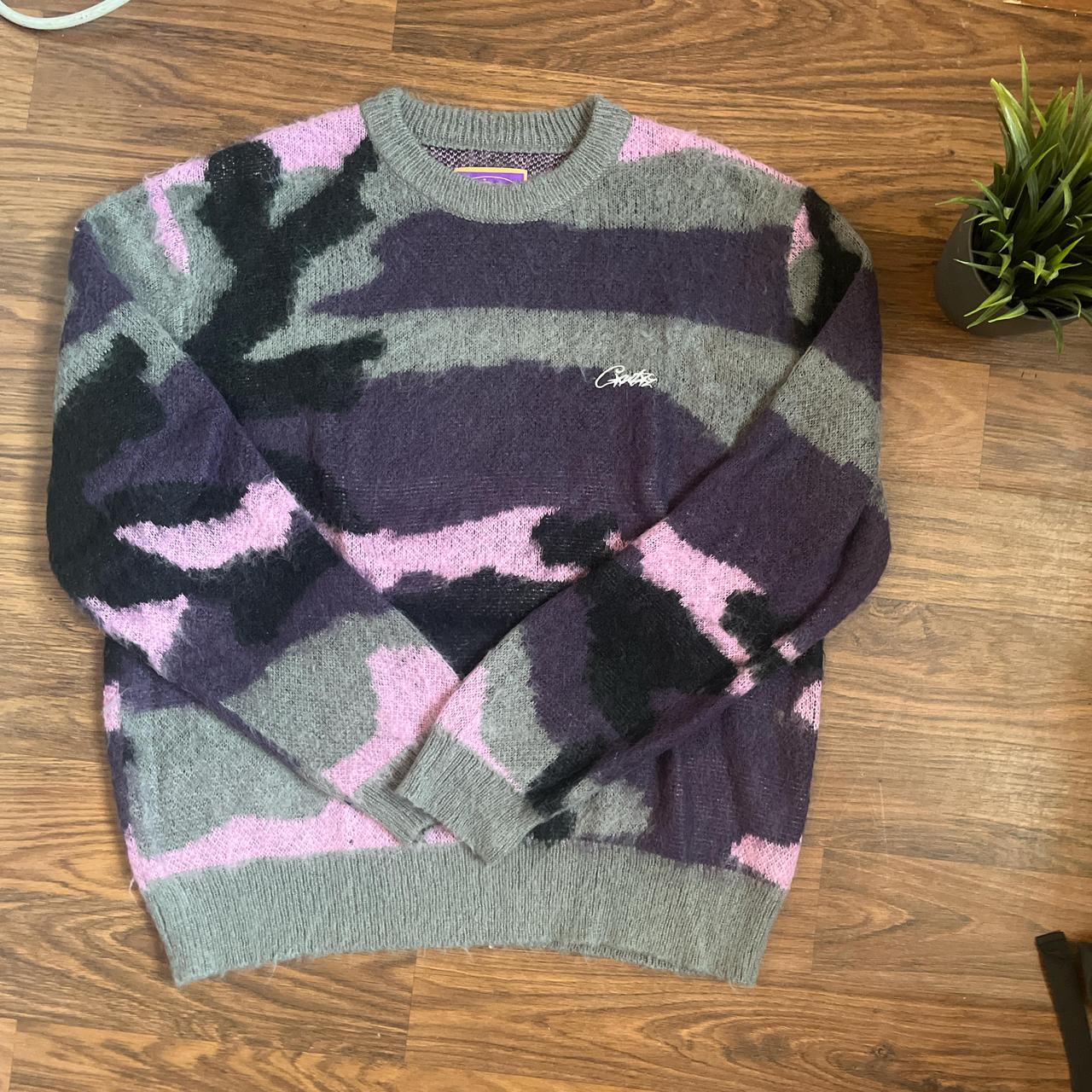 Corteiz mohair Mサイズ Corteiz Mohair Knit Sweater Sakura Camo Men's - FW23 - US