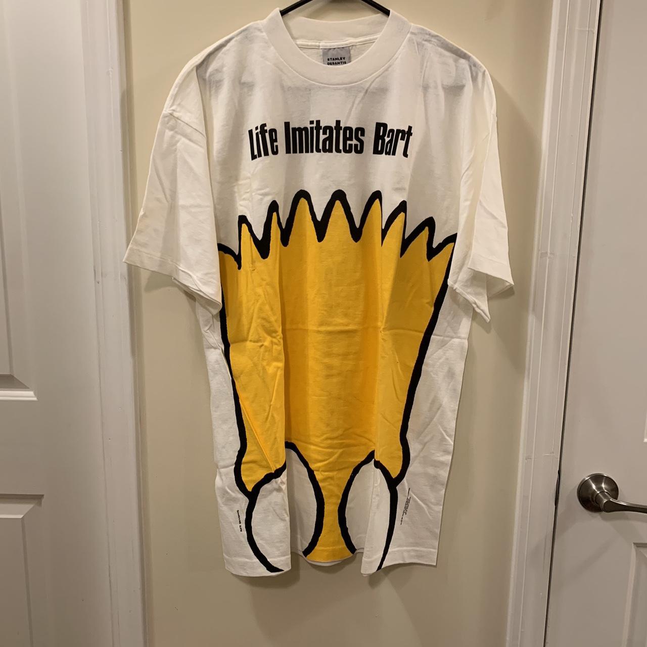 Vintage Life Imitates Bart Shirt - The Simpsons x... - Depop