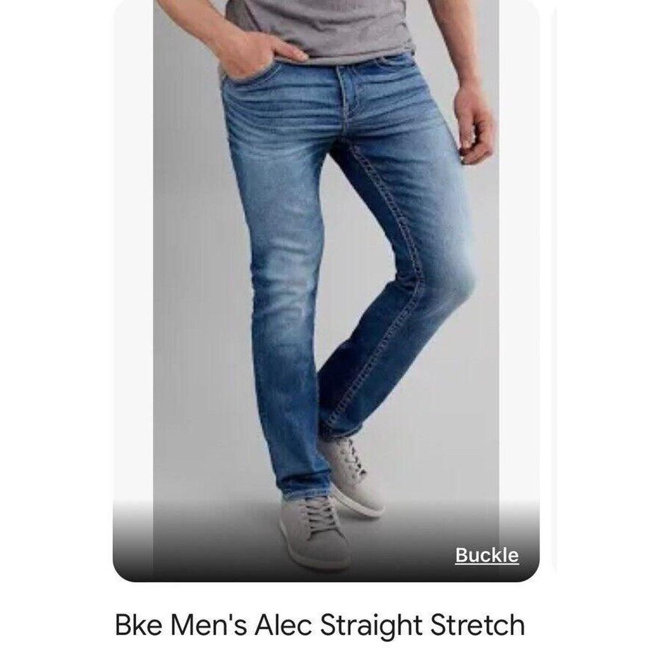 Bke Jeans Buckle Slim Fit Jeans BKE Buckle Alec Blue Jeans Men 26x32