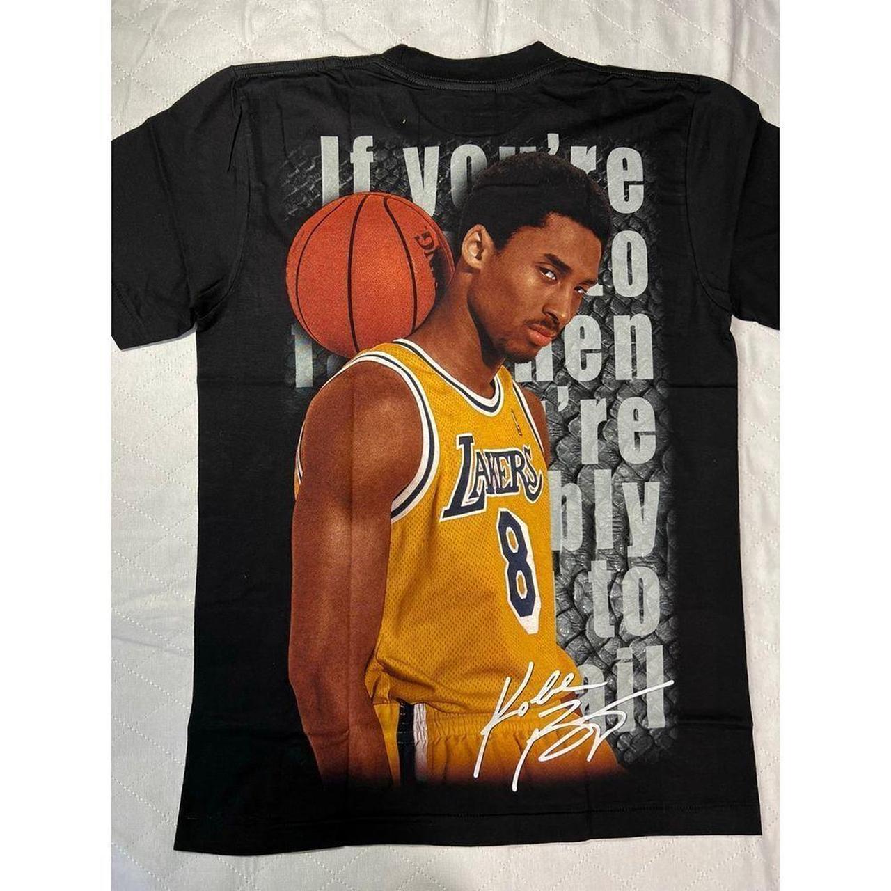 Kobe bryant black mamba T Shirt new size