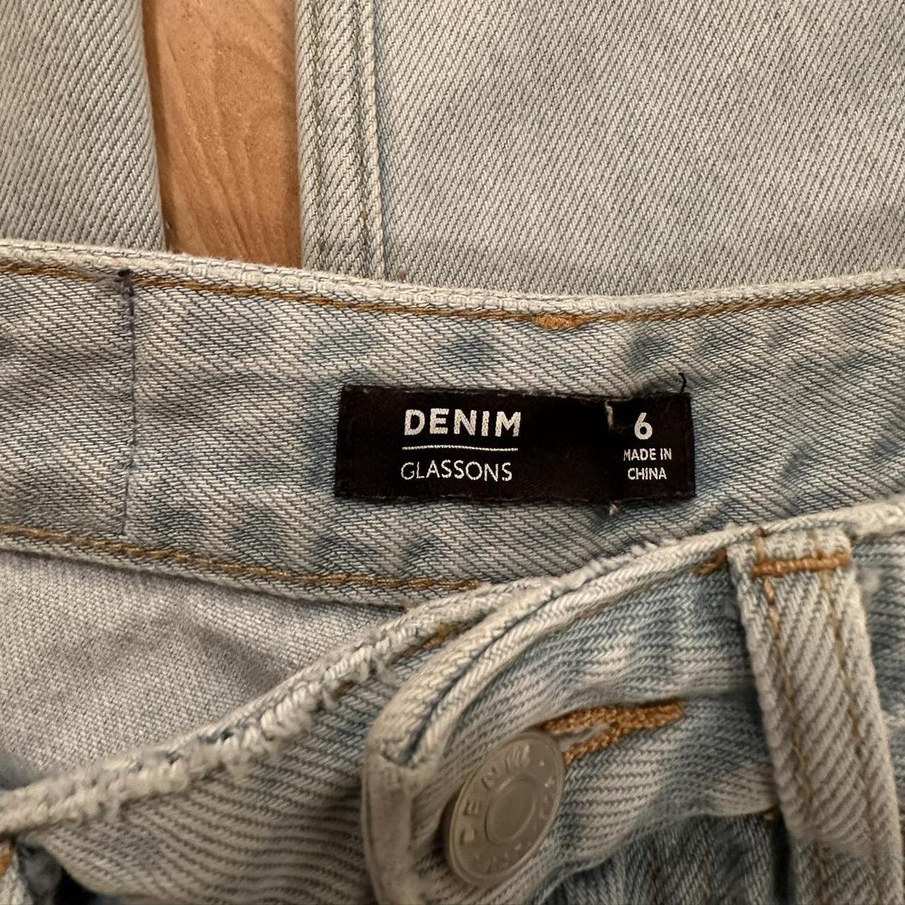 GLASSONS wide leg jeans Size 6 USA 0/2 Depop