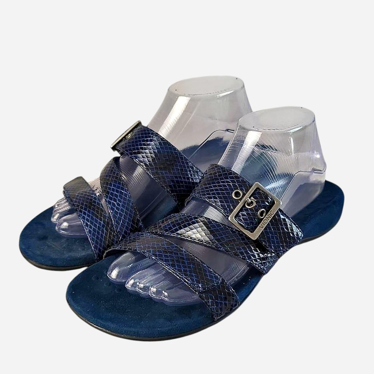 Vionic Women's Slides - Blue - US 8 – Vionic Rest… - image 2