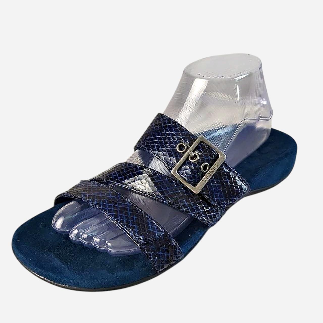 Vionic Women's Slides - Blue - US 8 – Vionic Rest… - image 5