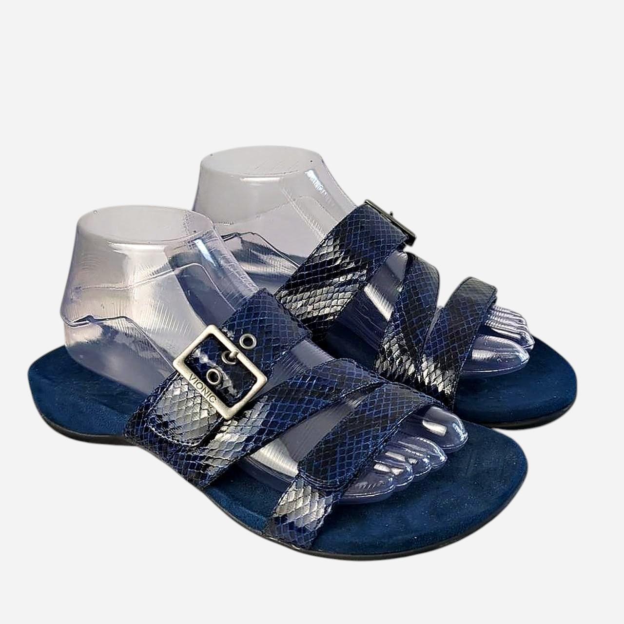 Vionic Women's Slides - Blue - US 8 – Vionic Rest… - image 1