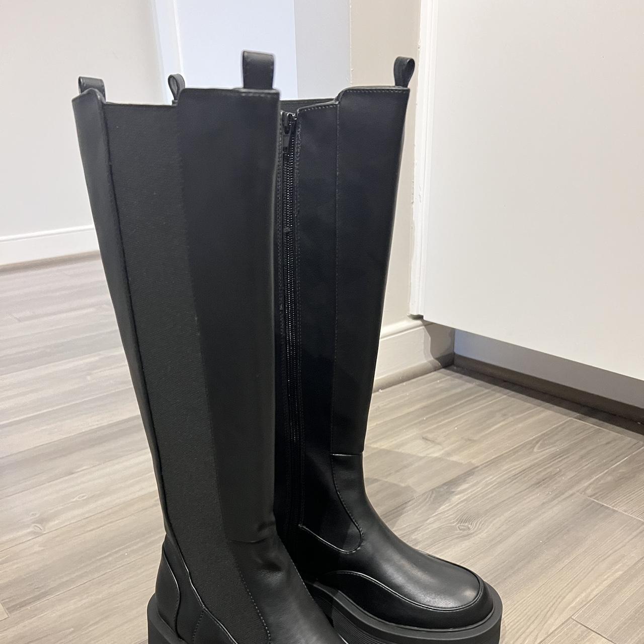 public desire black boots