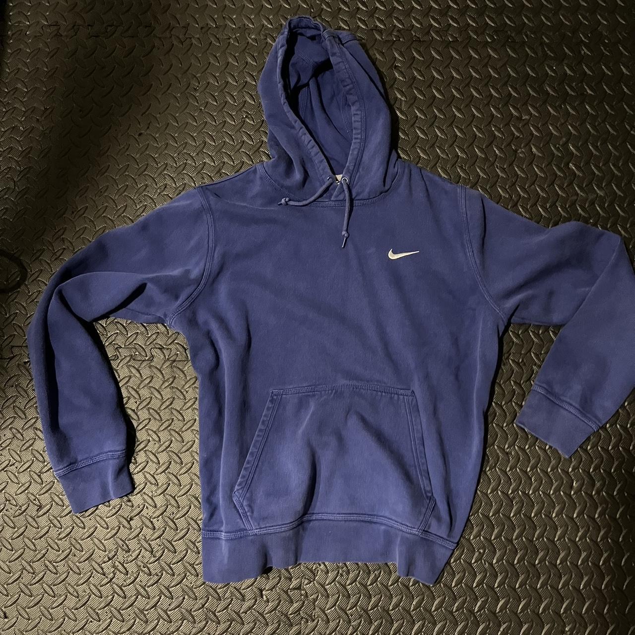 vintage nike sweatshirt dark blue