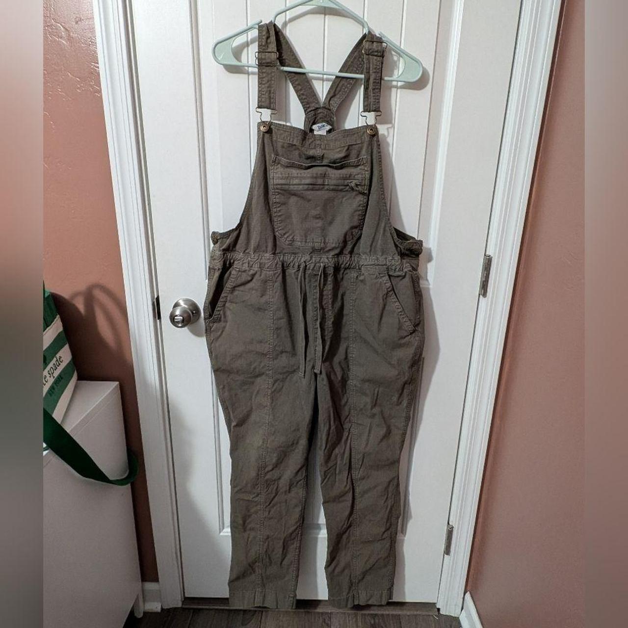Duluth Flex Pull String Overalls Women's Short Large... | Depop