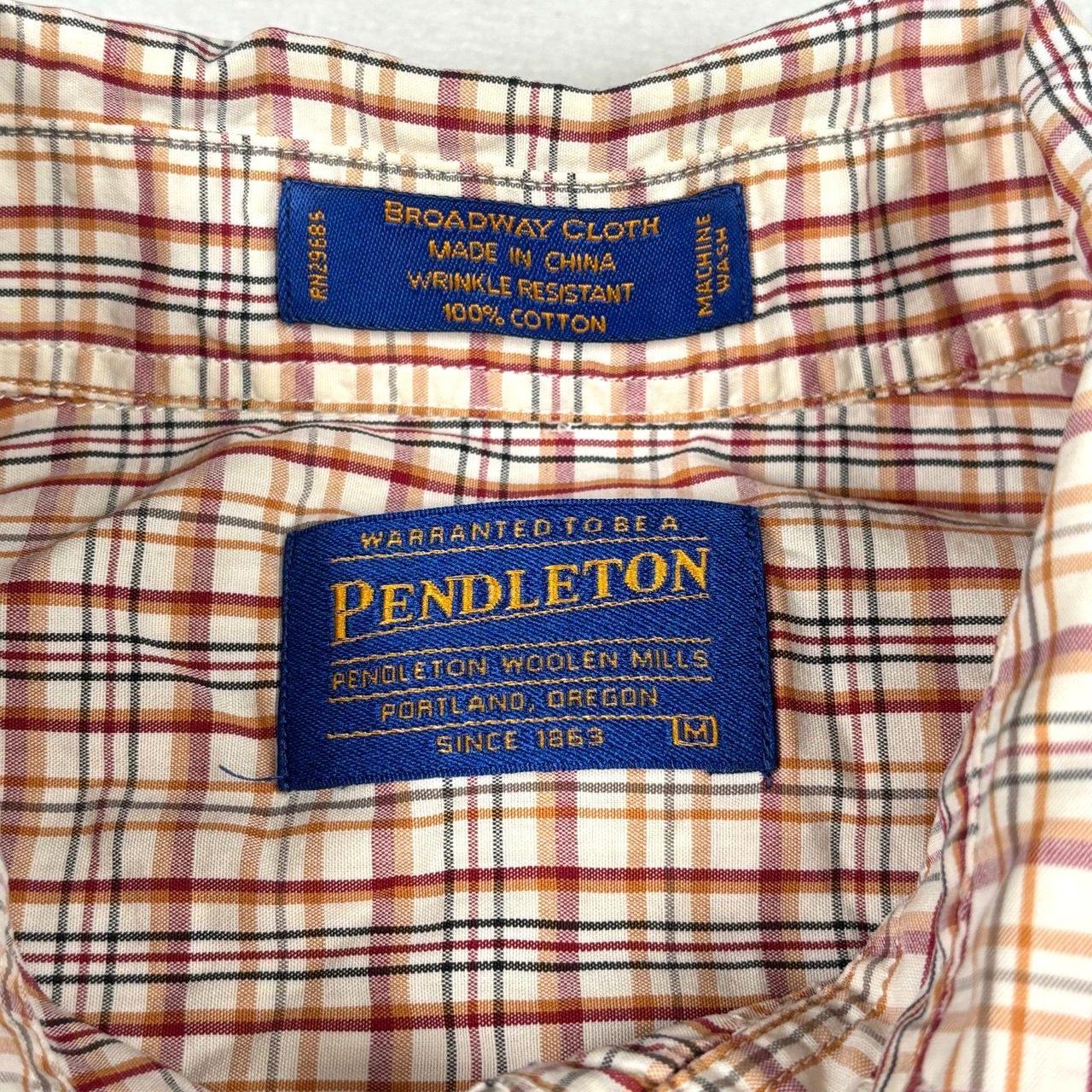 Pendleton Men's Shirt - Red - M – Pendleton Butto… - image 2